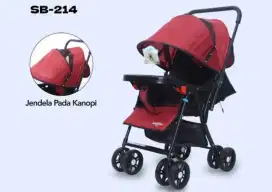 Stroller bayi bekas pakai
