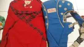 Gendongan bayi dan selimut bayi