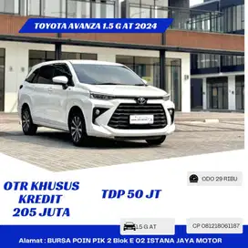 LIKE NEW Toyota Avanza 1.5 G AT NIK 2024