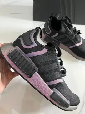 Adidas NMD R1 black purple eggplant