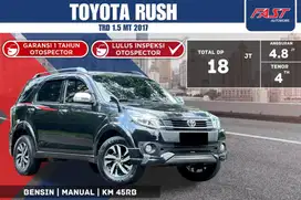TOYOTA RUSH TRD 2017 1.5 MT LOW KM.45RB ANTIK & PAJAK PANJANG #F1ST