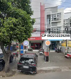 DISEWAKAN SANGAT STRATEGIS RUKO 3 LANTAI PUSAT KOTA JEMBER