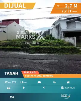 Dijual Tanah Siap Bangun Strategis di Sulfat Agung Blimbing
