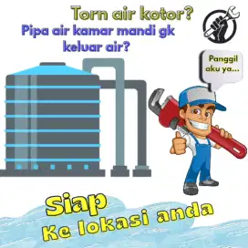 Jasa cuci dan kuras Toren atau penampungan air