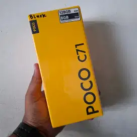 Poco C71 4/128 Original Garansi resmi 15 Bulan.