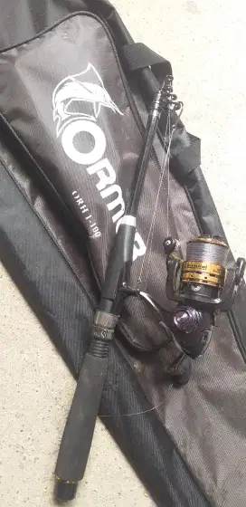 1 SET JORAN PANCING SHIKARI + TAS (LIKE NEW)