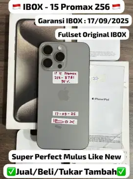 Iphone 15 pro max 512GB