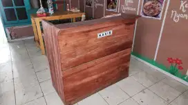 Meja Kasir Kayu Jati Jepara