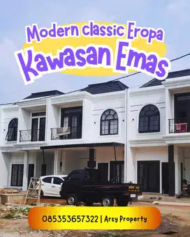 Dekat KRL & KAMPUS UI-Rumah ideal pasangan aktif