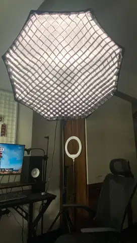 Paket GODOX SL-60W + Lightstand + Softbox Octagon 120cm