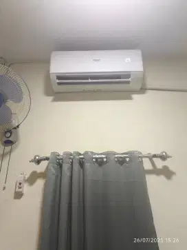 AC aqua 1/2pk like new + pasang