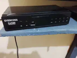 Stb set box tv analog evercoss