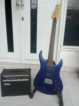 Gitar listrik merk prence amply prence