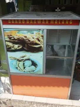 Jual Gerobak Aluminium Bakwan Malang