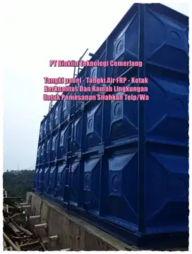 TANGKI PANEL FRP - PANEL FRP - PANEL TANK - GROUND TANK - TANGKI PANEL
