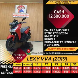 KREDIT TANPA DP LEXI VVA TH 2019 PLAT JKT  BAYAR VIA CC / PAYLATER