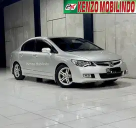 Civic 2.0 FD2 AT 2006/2007 silver,tangan 1 km 85rb super antik dp 58jt