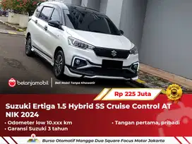 [ LOW KM ] Suzuki Ertiga 1.5 Hybrid Cruise Control AT Putih 2024/2025