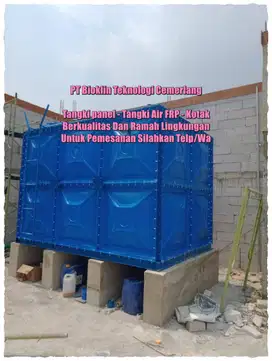 Tangki Air Kotak /Toren Air /Tangki Rooftank Kotak / Tangki Panel /Tan