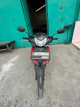 Supra X 2020 hitam merah