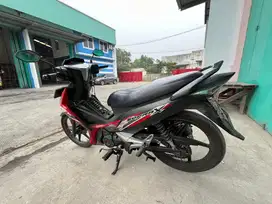 Supra X 2020 hitam merah