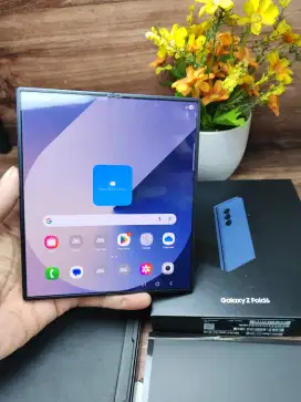 Samsung z fold 6 12/512 gb blue full original garansi sein scare plus