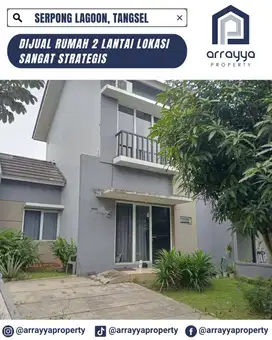 RUMAH 2 LANTAI SIAP HUNI CLUSTER SERPONG LAGOON 'EN671