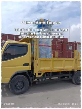 Toilet Portable,  Toilet Outdoor, WC Portable,Praktis Mudah Dipindahka