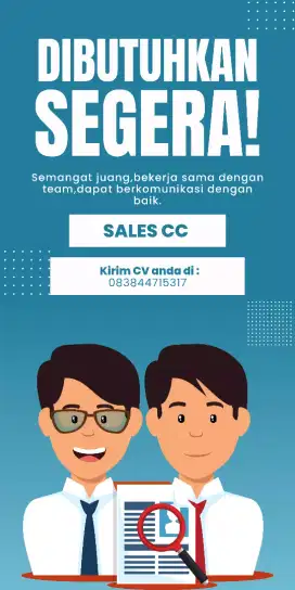 Di cari sales kartu kredit