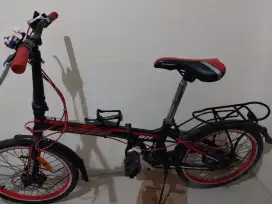 Di jual Sepeda lipat merk police 911