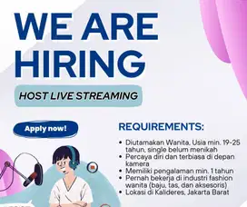 Lowongan Hostlive