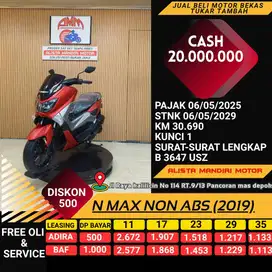 YAMAHA N MAX NON ABS TH 2019  BISA KREDIT / CASH