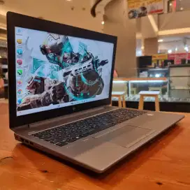 HP ZBOOK 15 G5 i7-8850H 16/512GB laptop Gaming termurah no minus