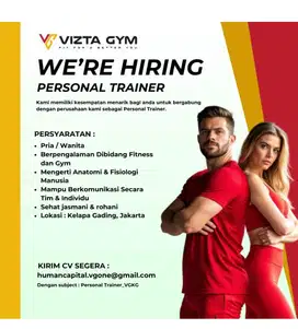Lowongan Personal Trainer