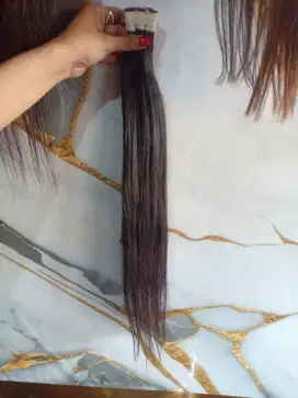 Hair extension rambut sambung 60cm 100 helai bisaa COD