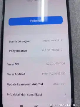 Xiomi Note 14 4 G