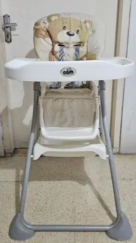 Jual kursi makan bayi merek CAM , made in Italy.