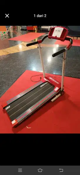 Treadmill elektrik bekas display toko