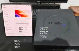 Vivo X Fold 5 16/512 GB - IMEI Bea Cukai - Pemakaian 3 Hari