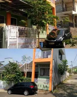 Rumah Unik Konsep 2 Bangunan di Padasuka Ideal Residence Bandung