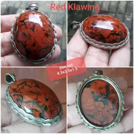 Liontin/Pendant Red Jasper Klawing Preloved.