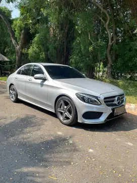 Mercedes benz C200 w205 amg line 2017 white putih mercy c200 2018 bu