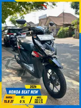 HONDA BEAT NEW 2024 PLAT AG MURAH POLL HIKMAH MOTOR KEPUH MALANG
