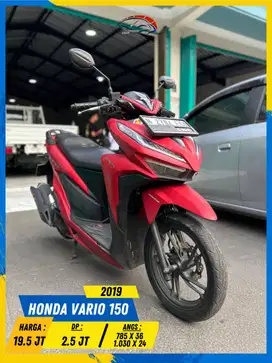 HONDA VARIO 150 2019 MESIN DIJAMIN AMAN HIKMAH MOTOR KEPUH