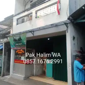Rumah + kios + 3pintu petakan shm BU di   Pd Pinang Jaksel