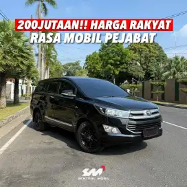 TOYOTA INNOVA V LUX MT BENSIN HITAM 2017