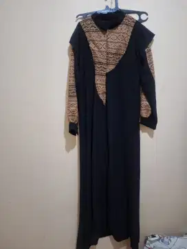 Gamis muslim brokat