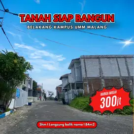 Jual Tanah Belakang Kampus UMM Malang