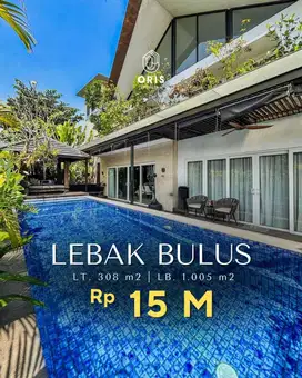 Rumah Ada Private Pool Dalam Townhouse di Lebak Bulus Jakarta Selatan