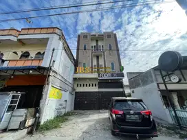 Dijual/ Disewakan Ruko 3,5 Tingkat di Jalan Denai (Daerah Mandala) - M